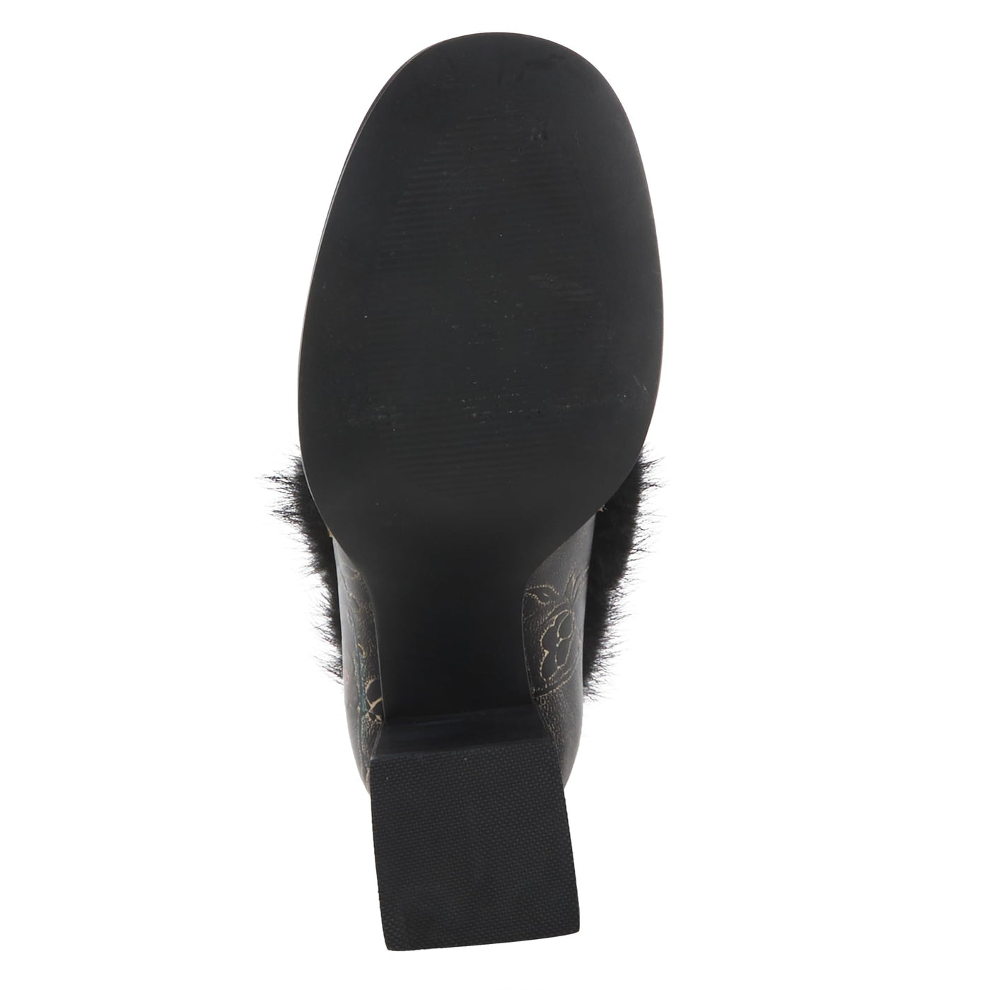 Spring Step L'Artiste Women's Tancy Leather Heel Black Multi EU 41 / US 9.5-10