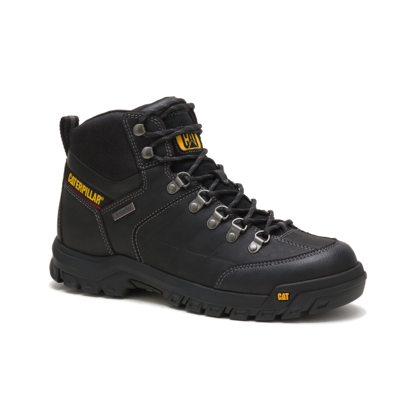 Caterpillar Threshold Waterproof Soft Toe Black 8.5 EE - Wide