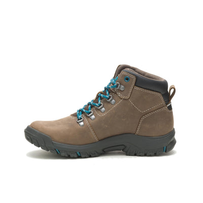 CAT Footwear Women's Mae Waterproof Construction Boot, Bay Leaf, 5