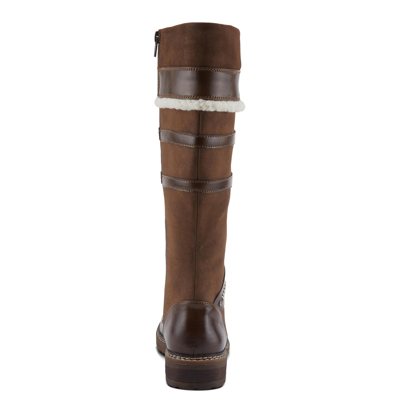 PATRIZIA Women's ALGERON Tall Boots with Sleek Design, Decorative Details, and Comfortable Fit Brown EU 36 / US 5.5-6