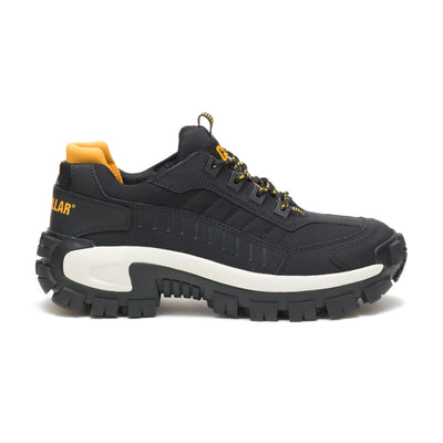 CAT Footwear Men's Invader Steel Toe Work Shoe, Black/Full Moon, 14