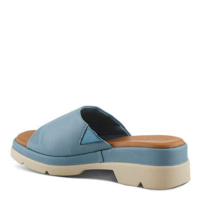 Spring Step Women's Fireisland Sandal, Denim Blue, 7.5-8