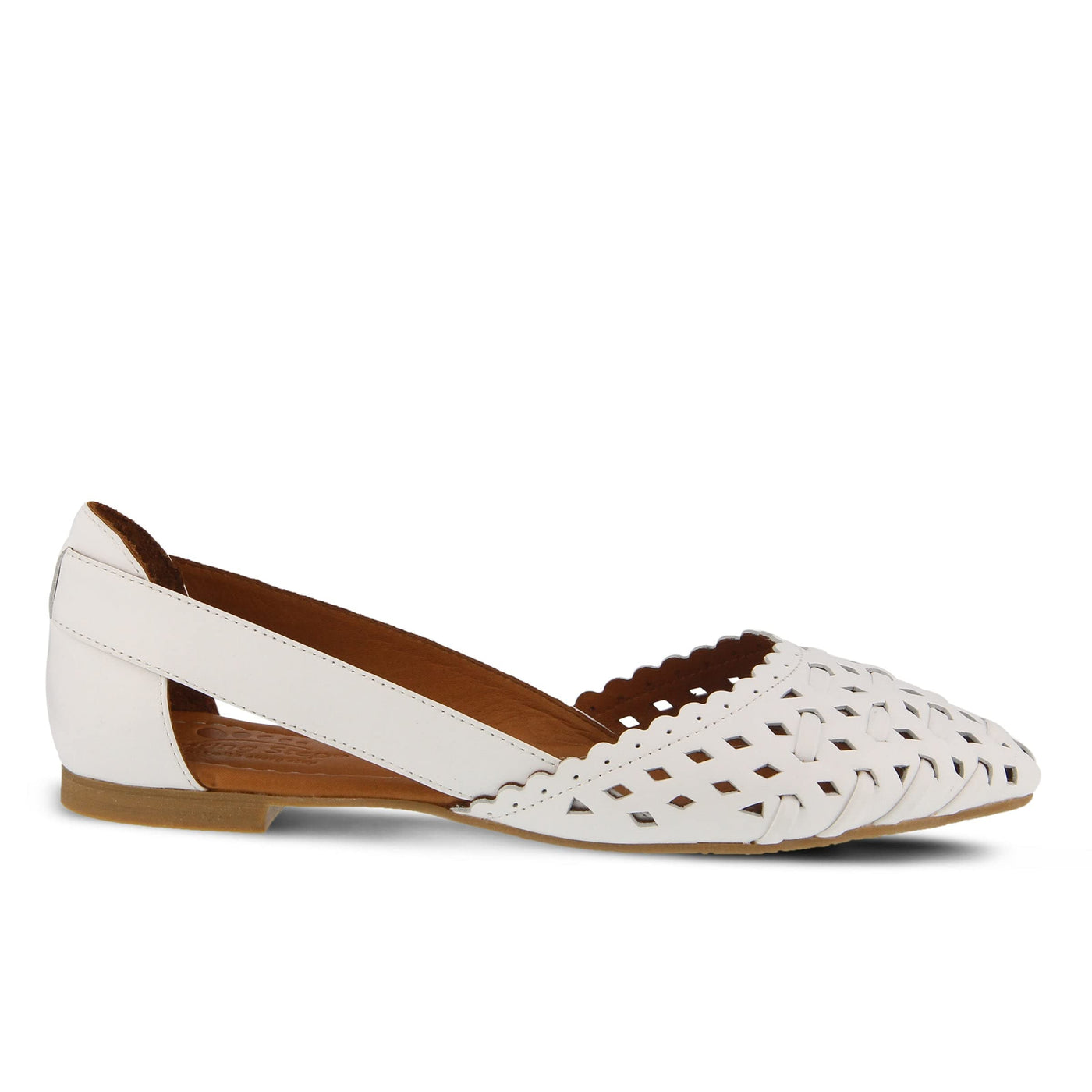 Spring Step Women's Delorse Slip-On Shoe White EU 39 / US 8.5