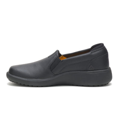Cat Footwear Women's Prorush Sr+ Slip on Wmn Food Service Shoe, Black, 10