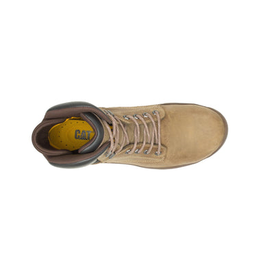 Cat Footwear Men's MOBILIZE Alloy Toe Industrial Boot, Fossil, 7.5