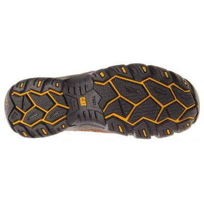 CAT Footwear Mens Argon Composite Toe Work Shoes Casual Work & Safety Shoes, Brown