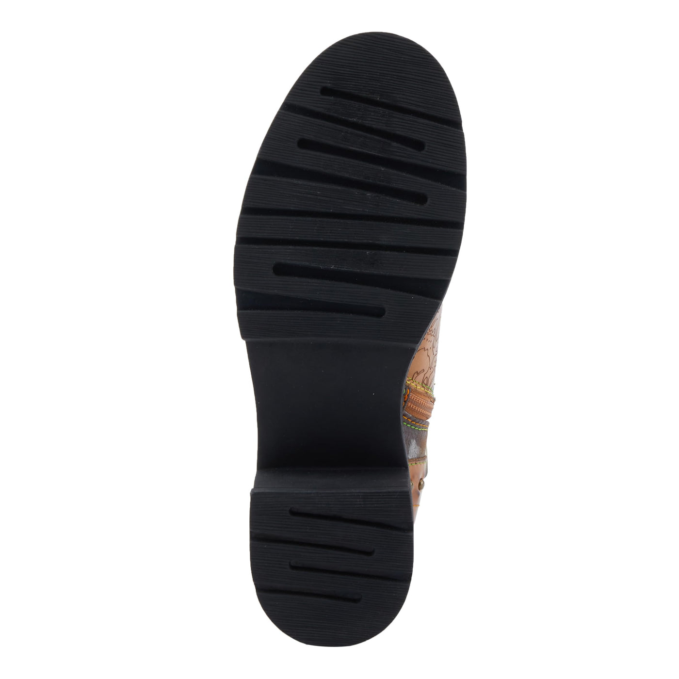 Spring Step L'Artiste Branchout Women's Floral Bootie - Handpainted & Printed Designs, Standout Statement Shoes Camel Multi EU 35 / US 5