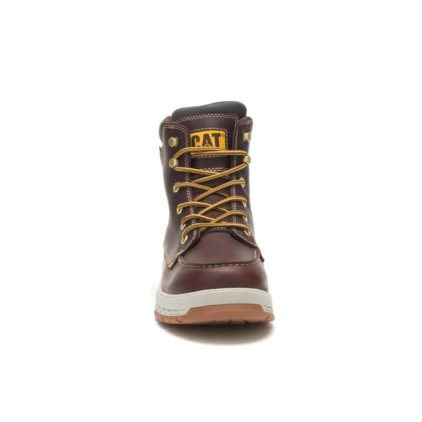 CAT Footwear Men's Waterproof Construction Boot, Impact Wp Friar Brown, 14