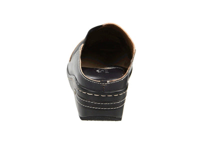 Spring Step L'Artiste Women's Chino Leather Loafer Black EU 35 / US 5