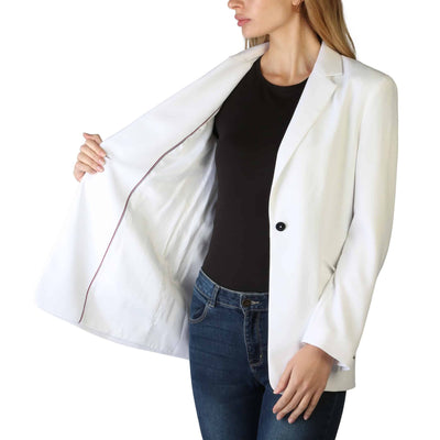 Tommy Hilfiger WW0WW30263 Outerwear Jacket White
