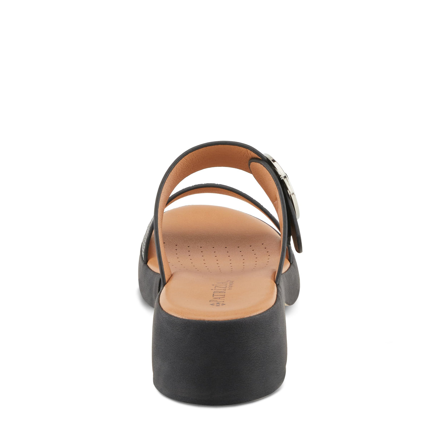 PATRIZIA Women's FENNA Two-Strap Platform Sandals Black EU 36 / US 5.5-6