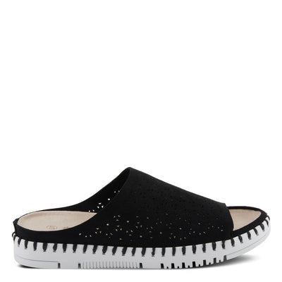 PATRIZIA Women's CANOPY Slide Flat Sandals Black EU 41 / US 9.5-10