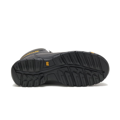 Cat Footwear Men's Outline Steel Toe Work Boot, Black, 8.5