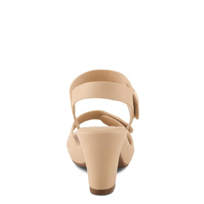 PATRIZIA Spring Step Dade Sandals for Women - Ladies Casual Platform Sandal with Hook and Loop - Slip-On Womens Sandals for Any Event