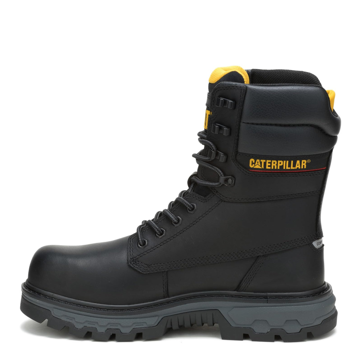 Caterpillar Men's Colorado Equip 8" Waterproof Composite Toe Ankle Boot, Black, 9.5