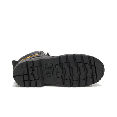 CAT Men's Second Shift Soft Toe Work Boot, Black, 6