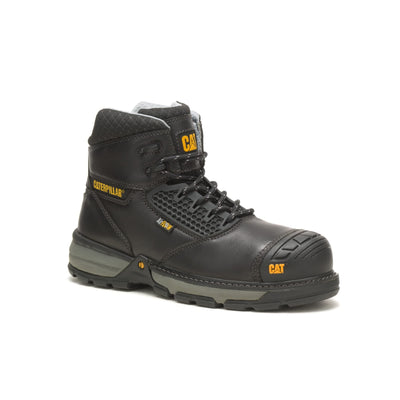 CAT Footwear Men's Excavator Superlite Cool Composite Toe Construction Boot, Black, 14