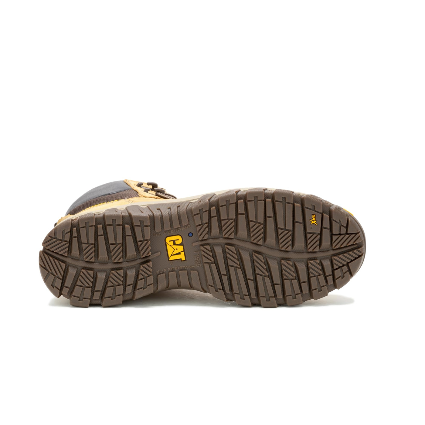 Cat Footwear Men's Work Construction Boot, Honey Reset, 14 Wide