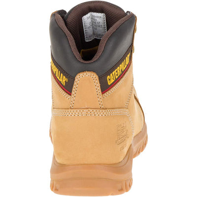 Cat Footwear Men's Outline Steel Toe Work Boot, Honey Reset, 11
