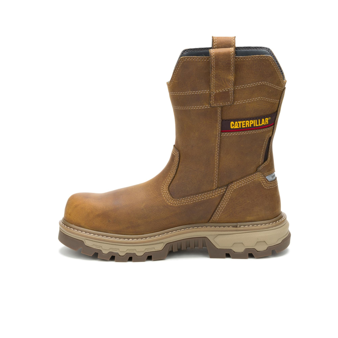 Caterpillar Men's Colorado Equip Wellington Waterproof Composite Toe Ankle Boot, Pyrimid, 14