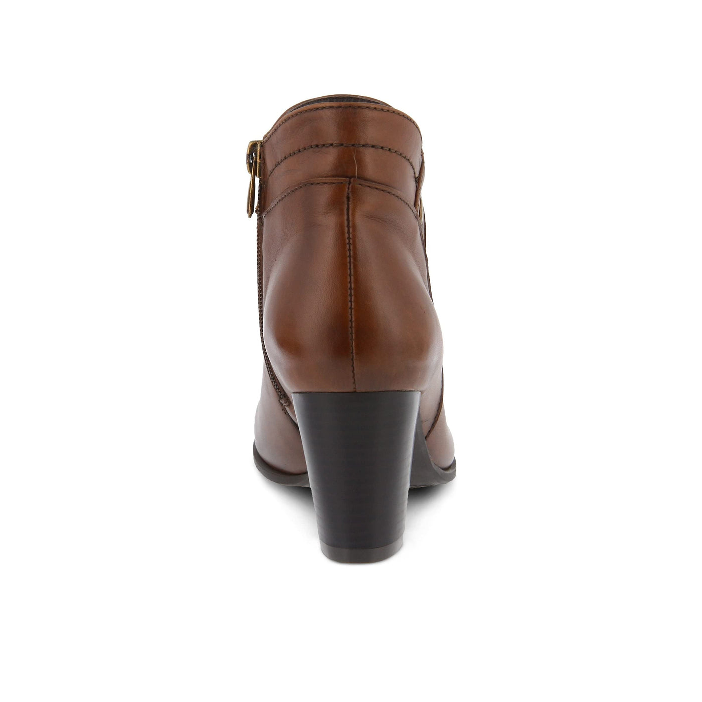 Spring Step Women's Itilia Ankle Bootie, Brown, 39 EU/8.5 M US