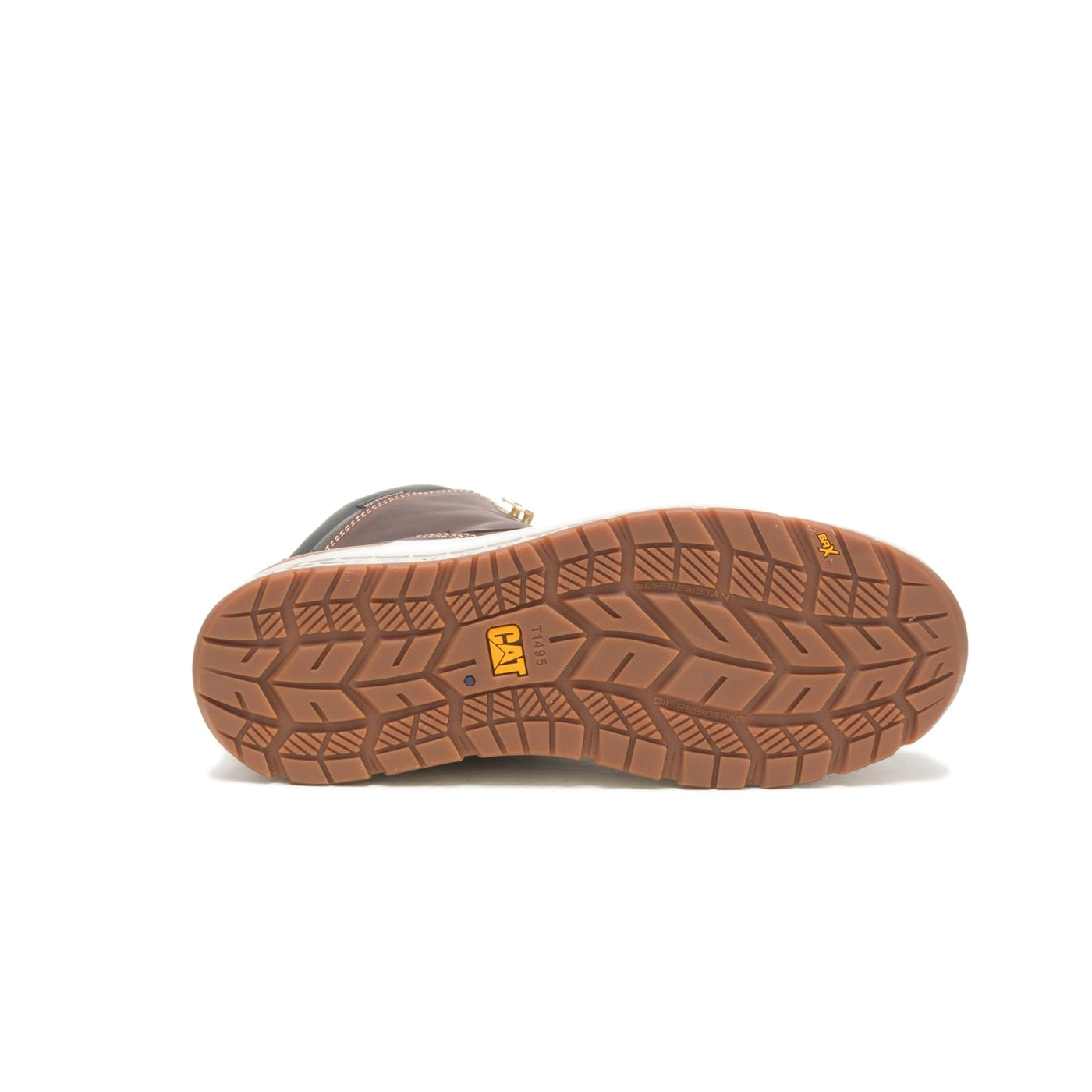 CAT Footwear Impact Waterproof Composite Toe Construction Boot, Mens Friar Brown, 13