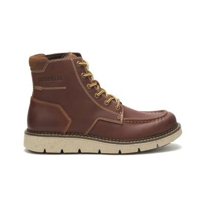 CAT Footwear Covert Fashion Boot, Mens Leather Brown, 11