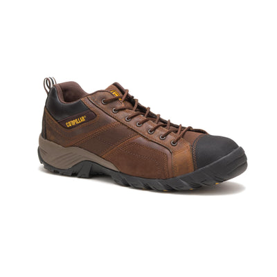 Cat Footwear Men's Argon CT Construction Shoe, Dark Brown, 6.5