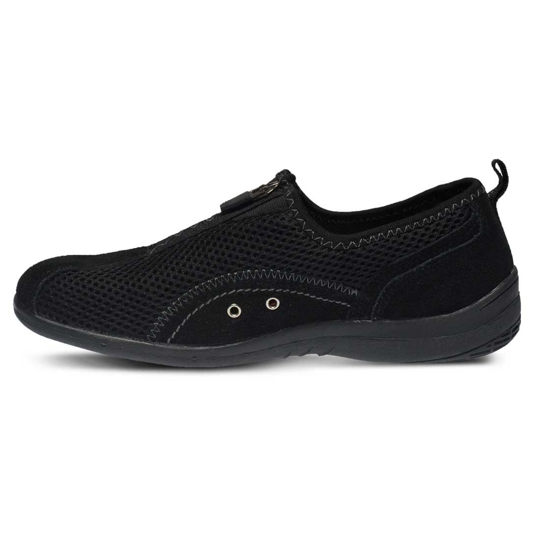 Spring Step Women's Racer Shoe, Black, 38 Medium EU (US 7.5-8 US)