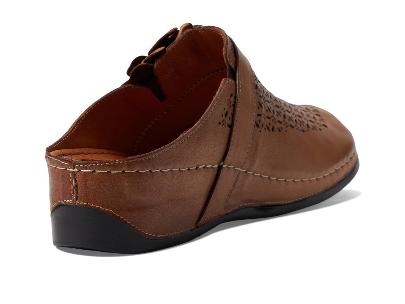 Spring Step Women's Lilybean Leather Clog Camel EU 37 / US 6.5-7