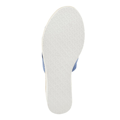 PATRIZIA Women's BELLALUCE Slide Wedge Sandals Blue EU 39 / US 8.5