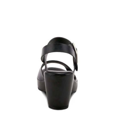 Patrizia Women's Emila Heeled Sandal, Black, 9.5-10