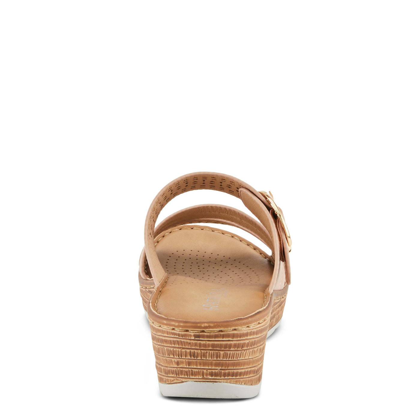 PATRIZIA Women's SHARONDA Asymmetrical Slide Wedge Sandals Blush Metallic EU 41 / US 9.5-10
