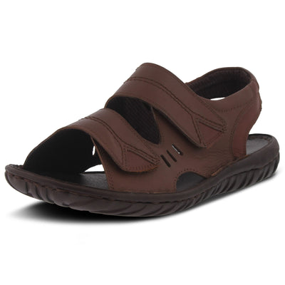 Spring Step Men's Diro Slingback Sandal Brown EU 44 / US 10.5-11