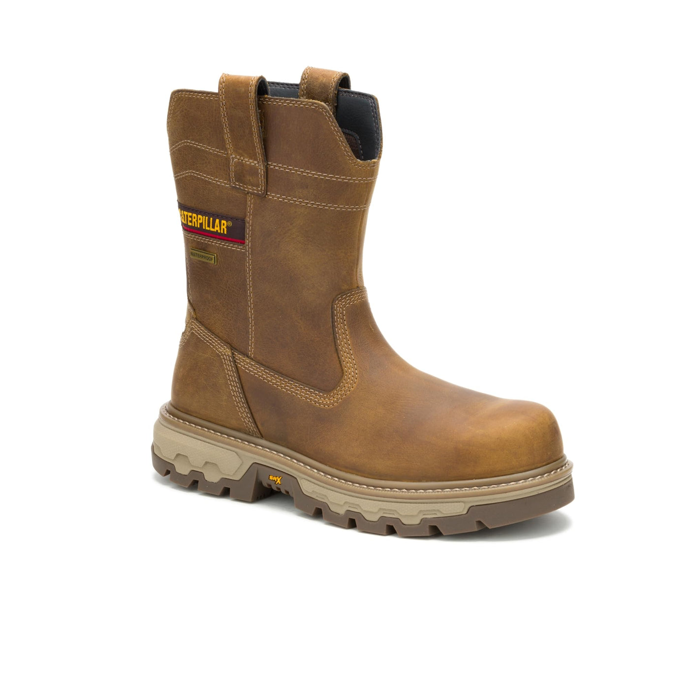 Caterpillar Men's Colorado Equip Wellington Waterproof Composite Toe Ankle Boot, Pyrimid, 14