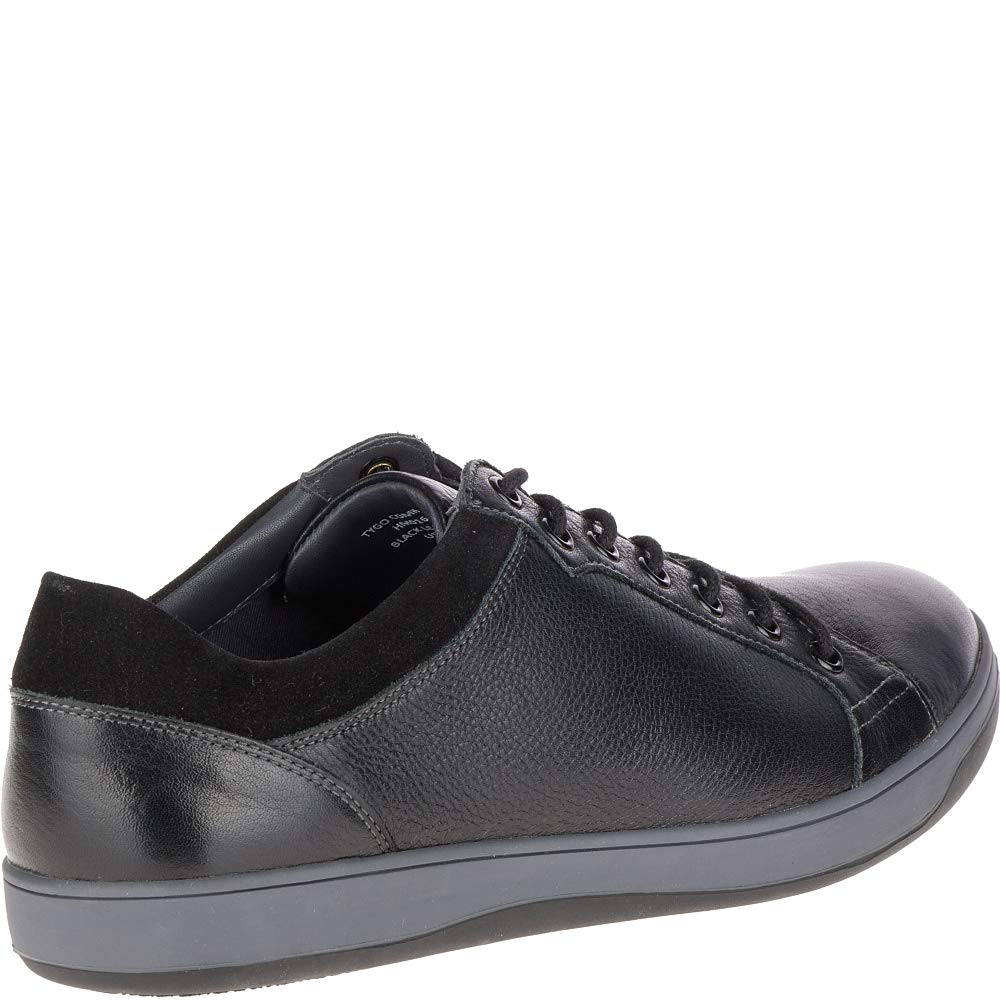Hush Puppies Men's Tygo Commissioner Oxford, Black, 9 M US