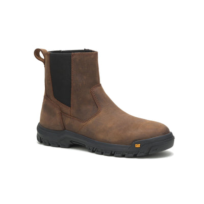 Cat Footwear mens Wheelbase Steel Toe Work Boot, Clay, 9 US