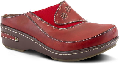 Spring Step L'Artiste Women's Chino Leather Loafer Red EU 35 / US 5