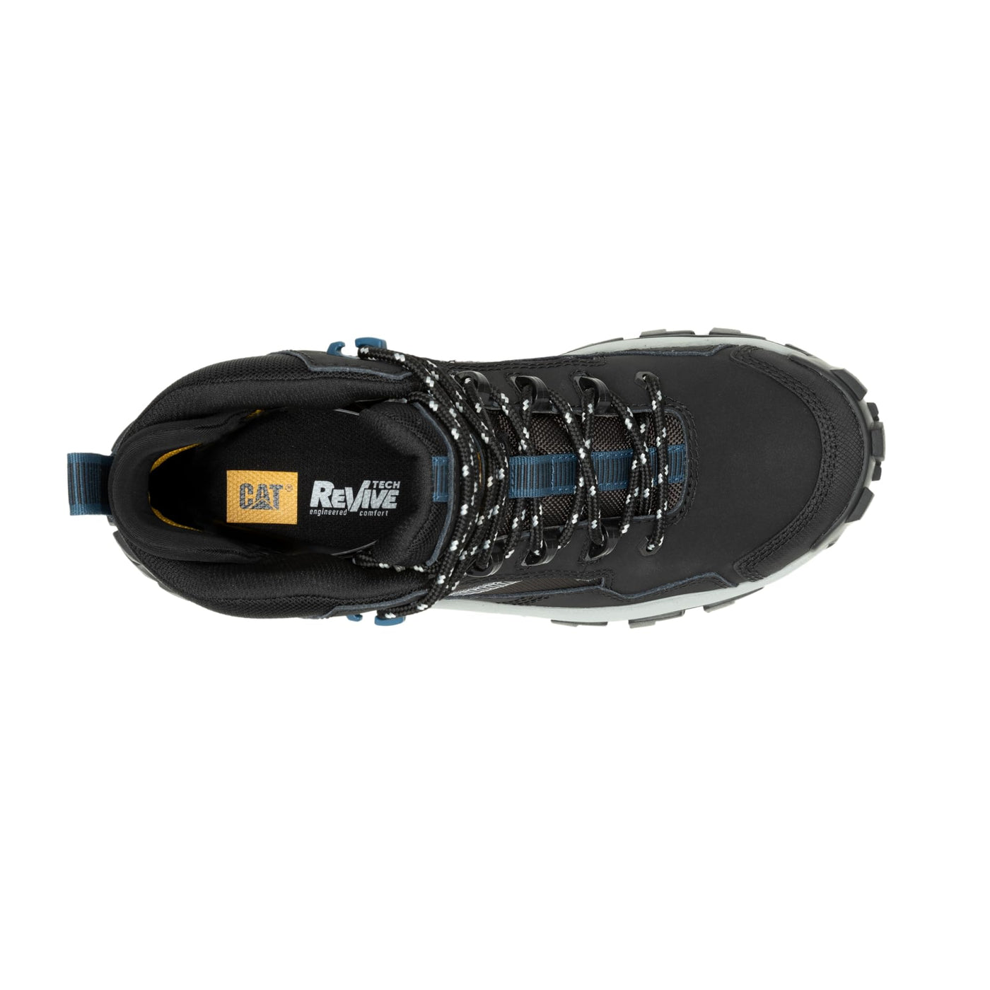 Cat Footwear P9166400109.5M Invader Mid Vent Ct - Black 09.5M