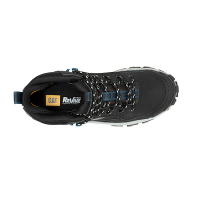 Cat Footwear P9166400109.5M Invader Mid Vent Ct - Black 09.5M