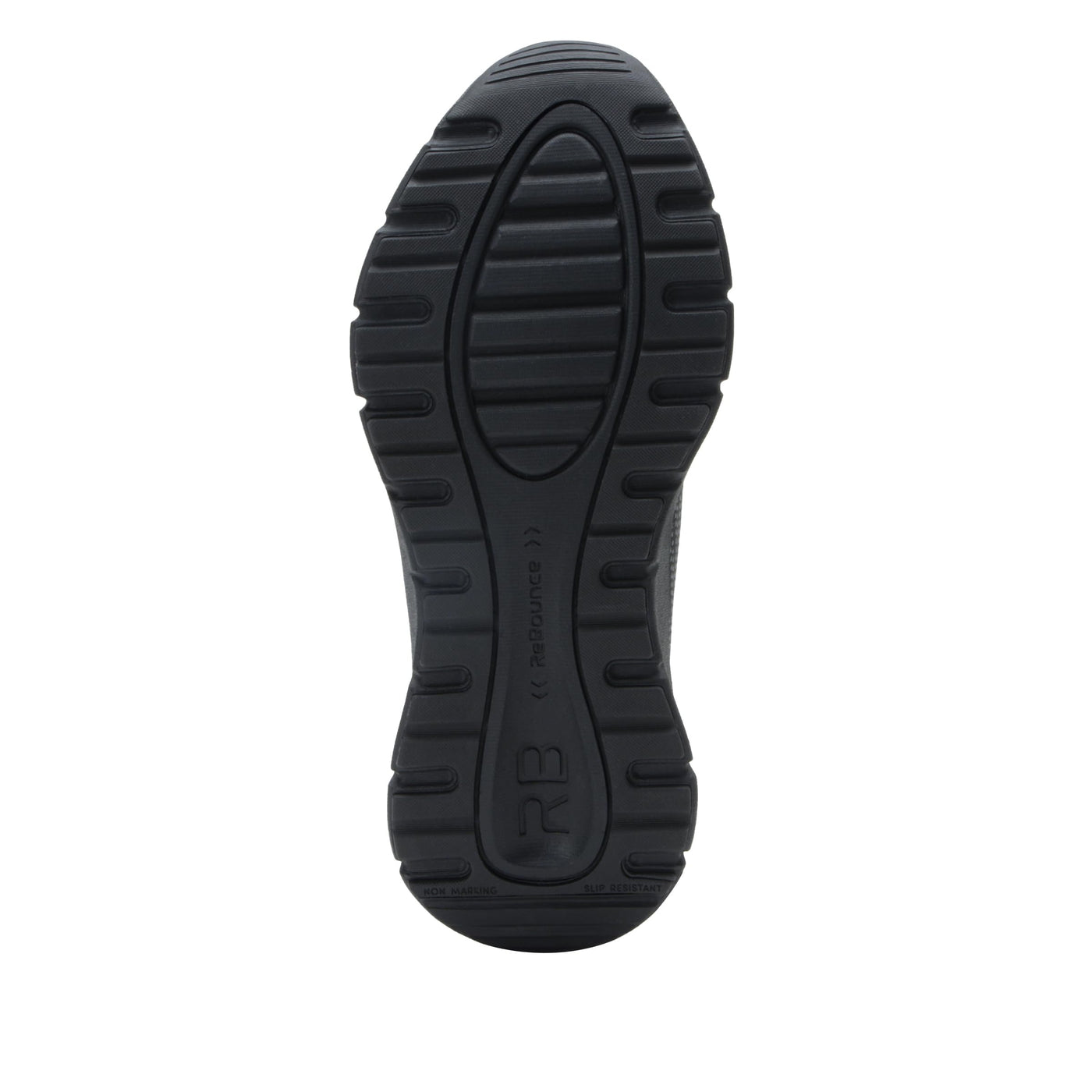 Alegria Women's Rize ReBounce Collection Lightweight Knit Upper Athletic Shoes Black 7 M US