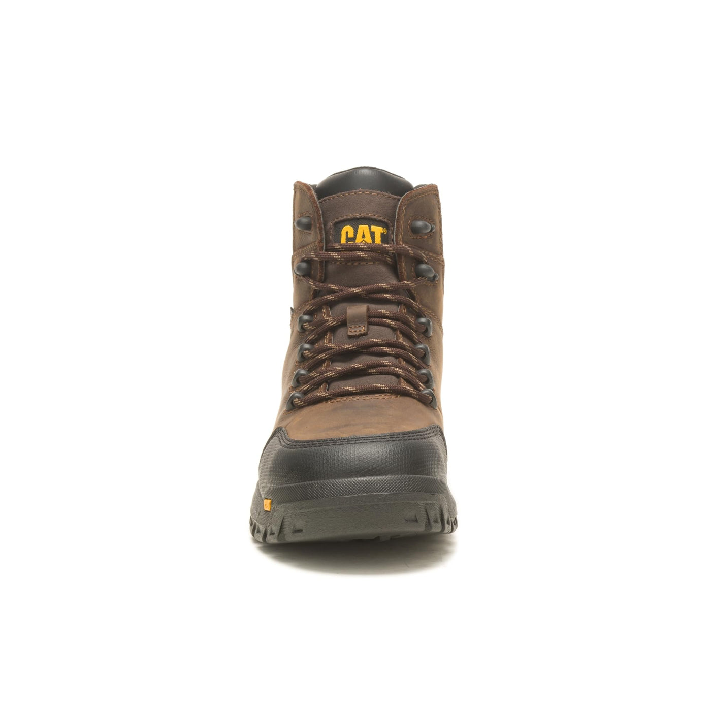 Cat Footwear Men's Resorption Composite Toe Waterproof Industrial Boot, Seal Brown, 10.5