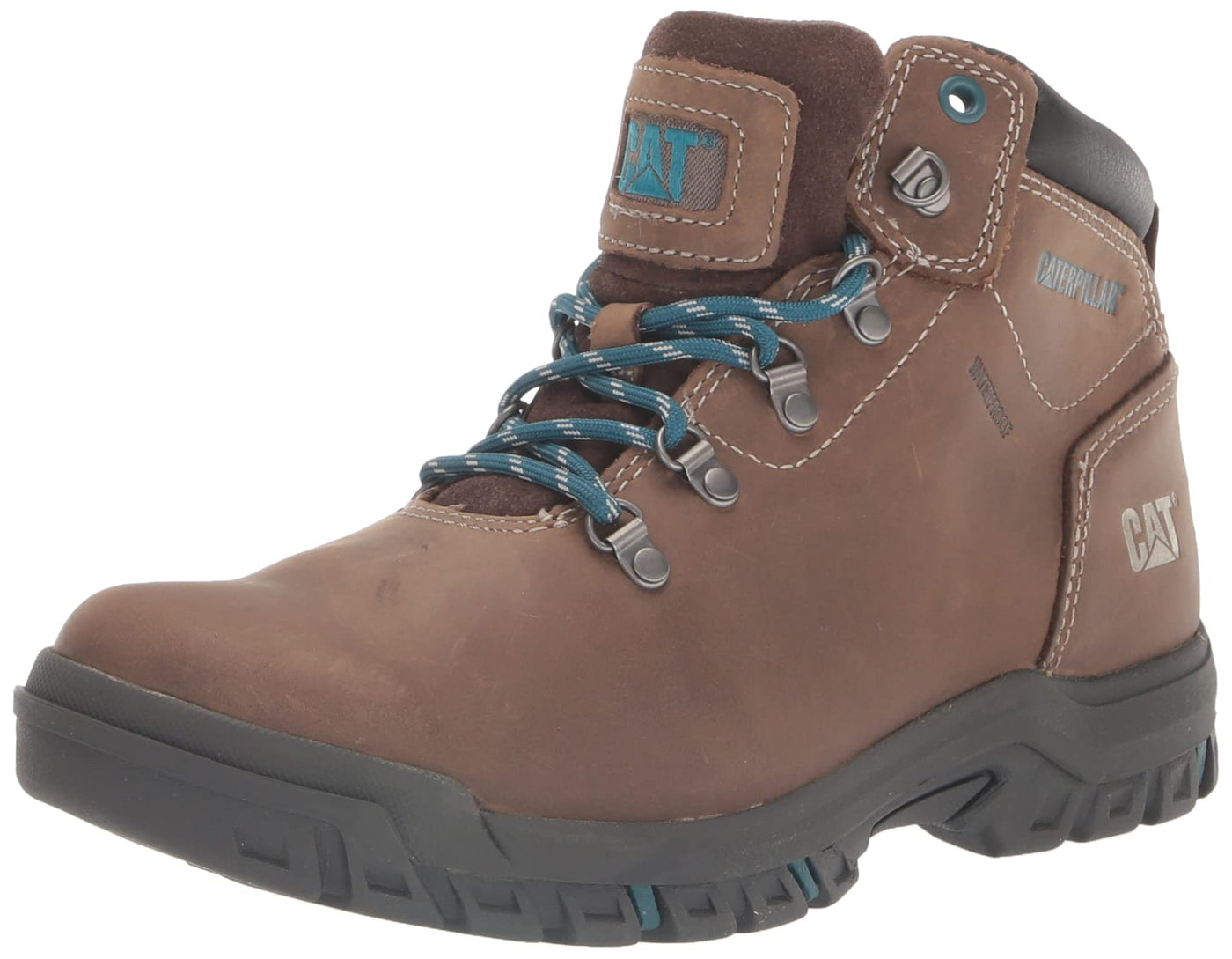 CAT Footwear Women's Mae Waterproof Construction Boot, Bay Leaf, 8.5