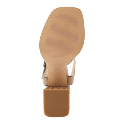 Spring Step L'Artiste Women's SAVYCHIC Platform Sandals - Open Toe, Leather and Mesh, Hook and Loop Closure