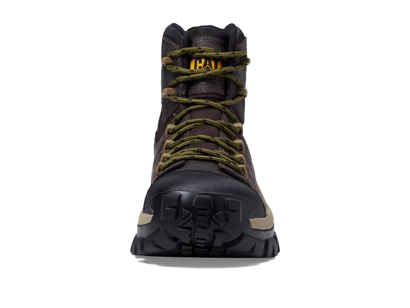 Caterpillar Invader Hiker Waterproof Composite Toe Work Boot Men Coffee Bean