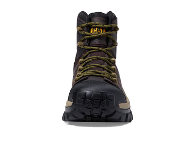 Caterpillar Invader Hiker Waterproof Composite Toe Work Boot Men Coffee Bean