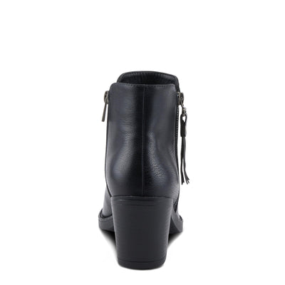 PATRIZIA Women's ALRK Heeled Booties with Fringe Tassels, Zipper Closure, and Western-Inspired Design Black EU 38/ US 7.5-8
