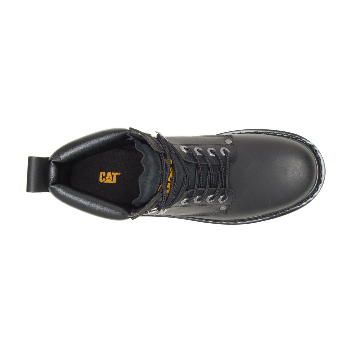 CAT Men's Second Shift Soft Toe Work Boot, Black, 5.5