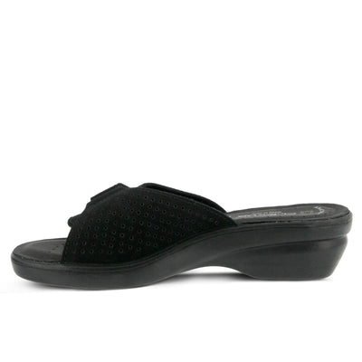 Flexus by Spring Step Women's KEA Slide Sandal, Black, 7.5-8