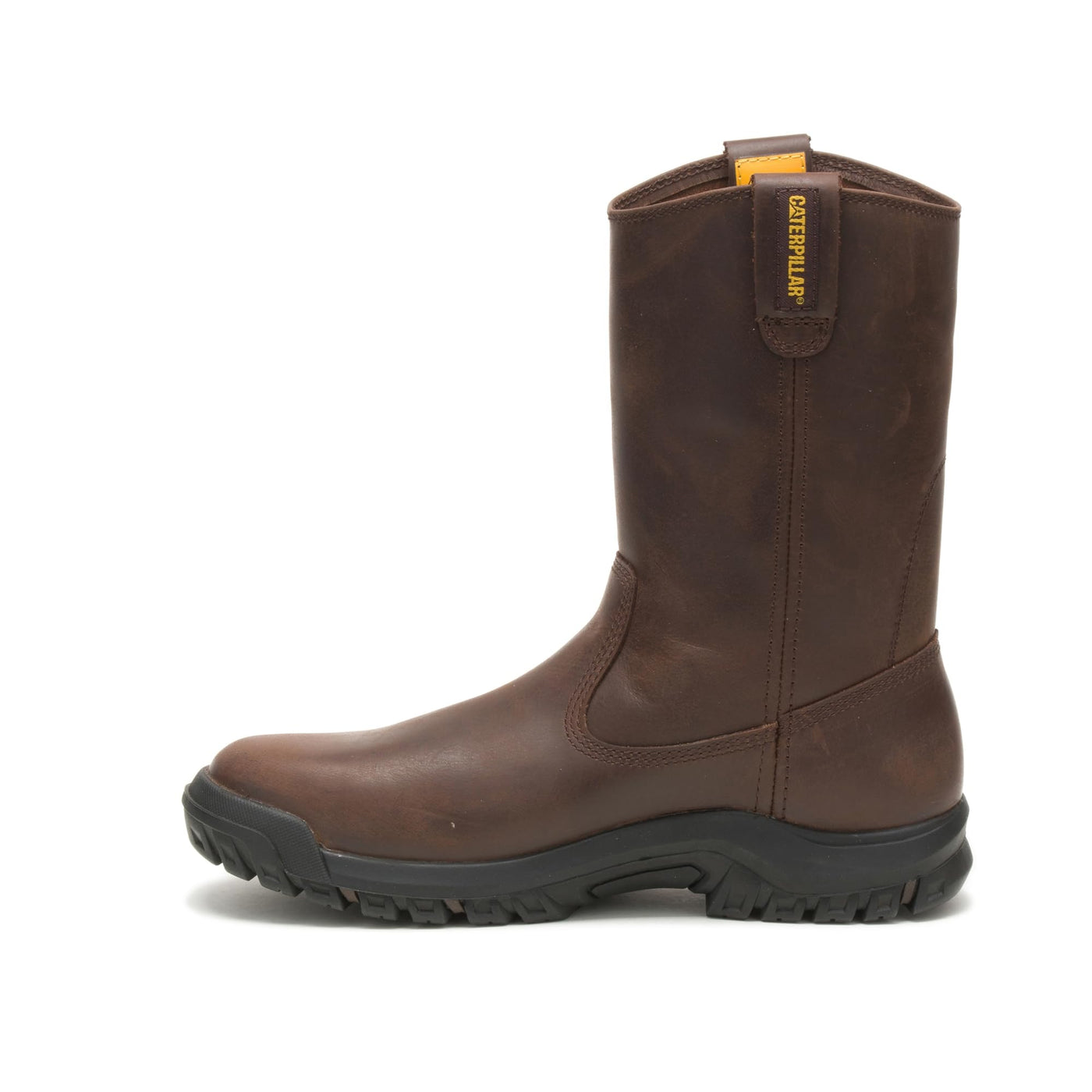 CAT Footwear Men's Drawbar Construction Boot, Summer Brown, 10.5 Wide
